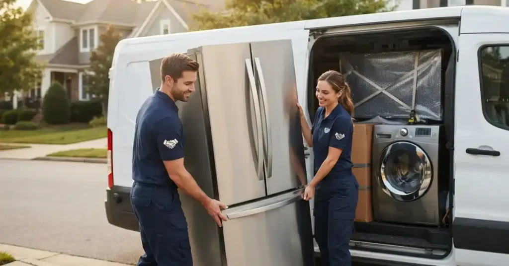 Skip the Stress of Moving Big Items: Let Vanguy Pick up and Delivery Services Handle Your TVs, Fridges, and Washing Machines