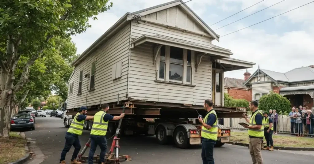 What is Involved in Moving a House in Melbourne?