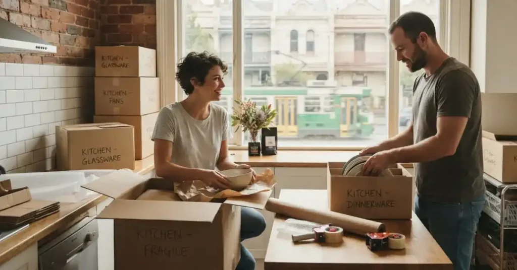 How to Properly Pack Your Kitchen for a Move in Melbourne